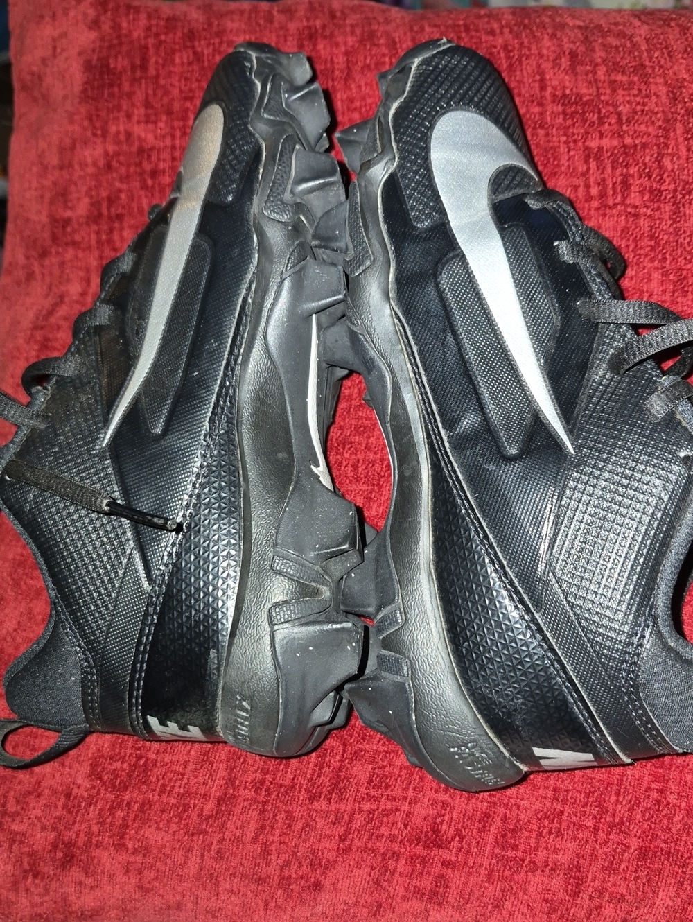 Black Alpha Menace 4 Shark Nike Sneakers